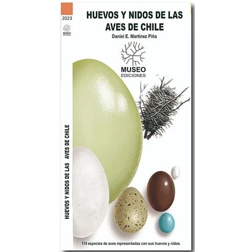 Huevos y nidos de las aves de chile cover