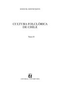 Cultura Folclórica de Chile cover