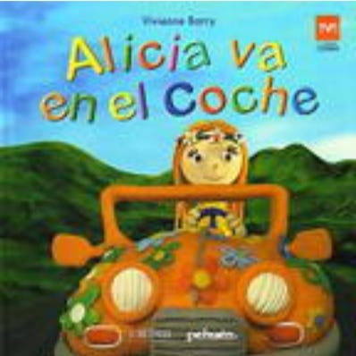 Alicia va en el coche