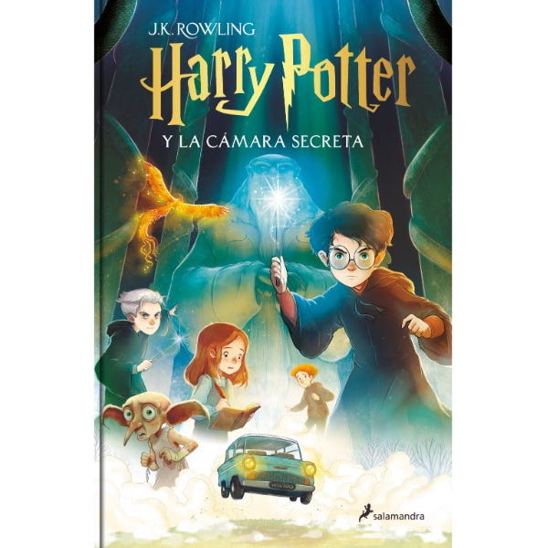 Harry Potter y la cámara secreta. cover