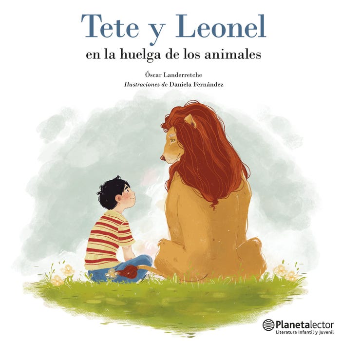 Tete y Leonel en la huelga de los animales cover
