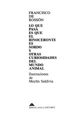 Lo que pasa es que el rinoceronte es sordo