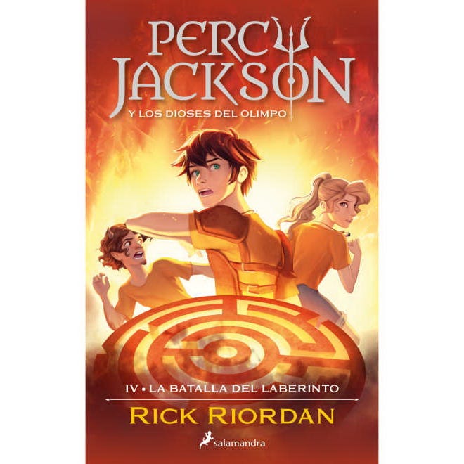 Percy Jackson y los dioses del Olimpo 4